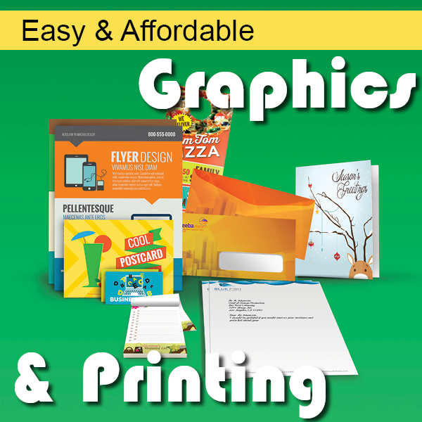 Easy and Affordable Graphic Design and Printing